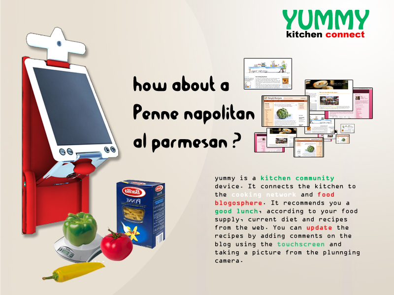Illustration for article titled Yummy Kitchen Connect is Web 2.0 for the Kitchen